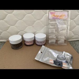 Artificial nail kit..Nail art